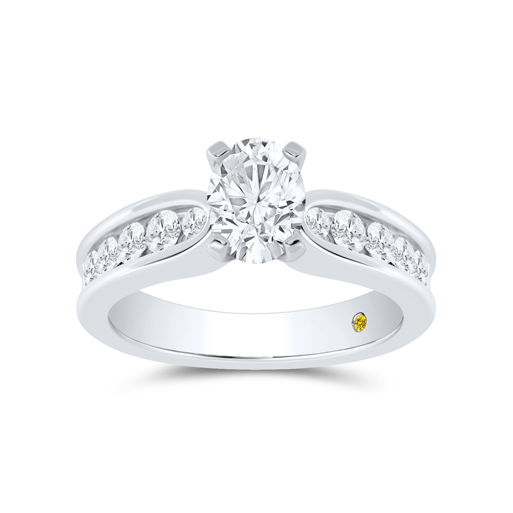 2 Carat Oval Shape Diamond Engagement Ring | Violet | La Joya
