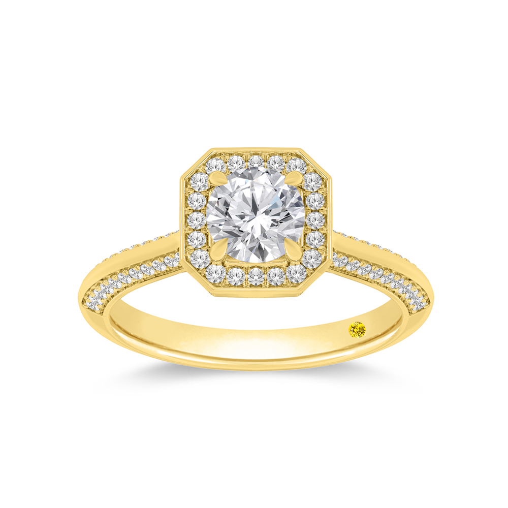 Lab Grown Round Diamond Engagement Ring | Shai