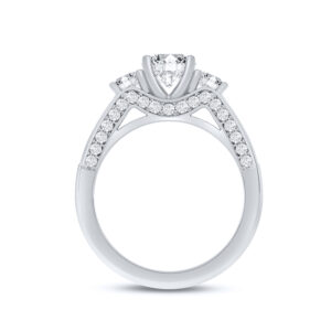 Lab Created Diamond Engagement Ring in Gold | Osha