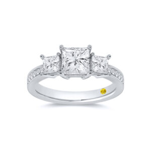 Buy Three Stone Engagement Rings