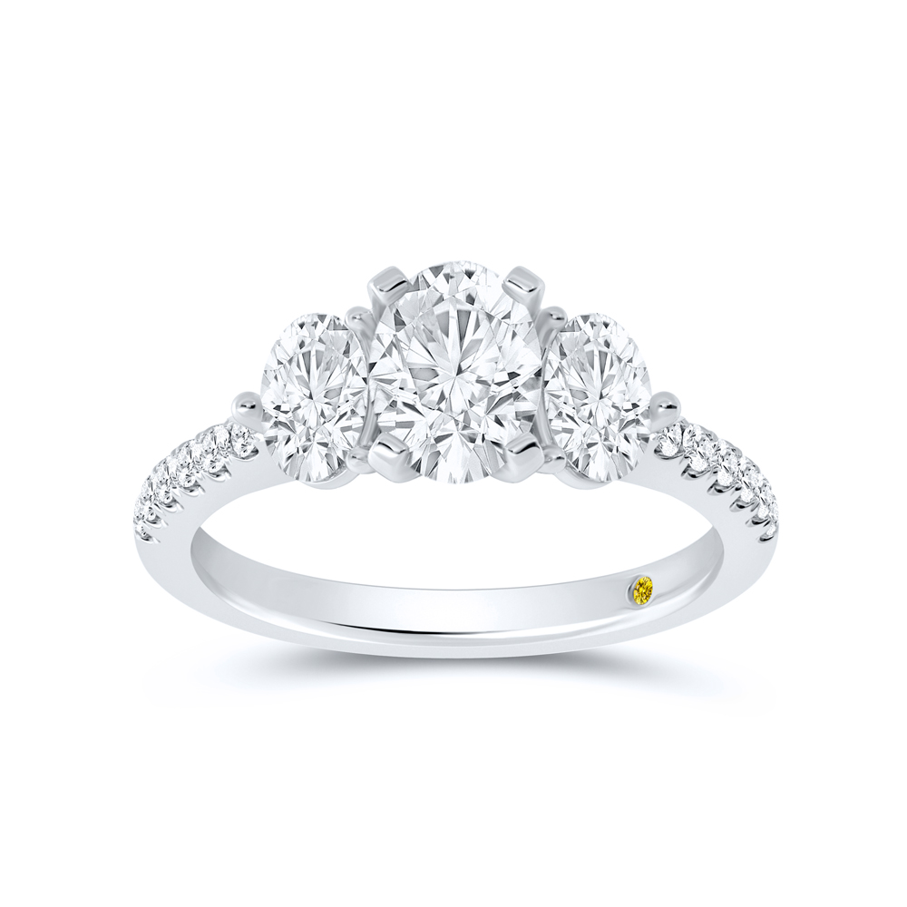 2 Carat Oval Diamond Engagement Ring | Ina | La Joya