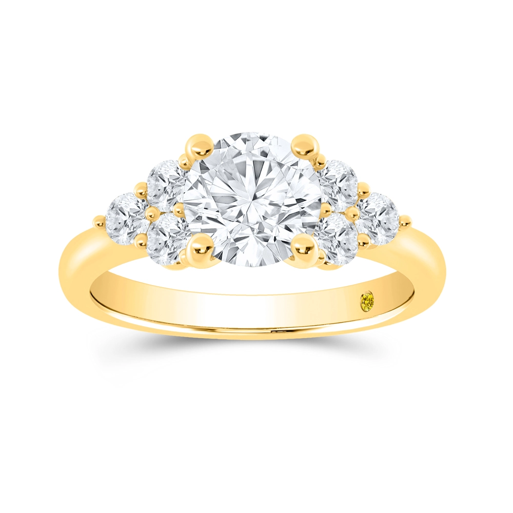 Triangle Shaped Lab Created Diamond Engagement Ring | Karly