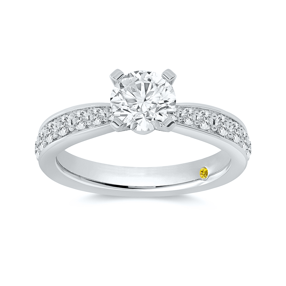 Lab Grown Diamond Engagement Ring in Gold | Jordon