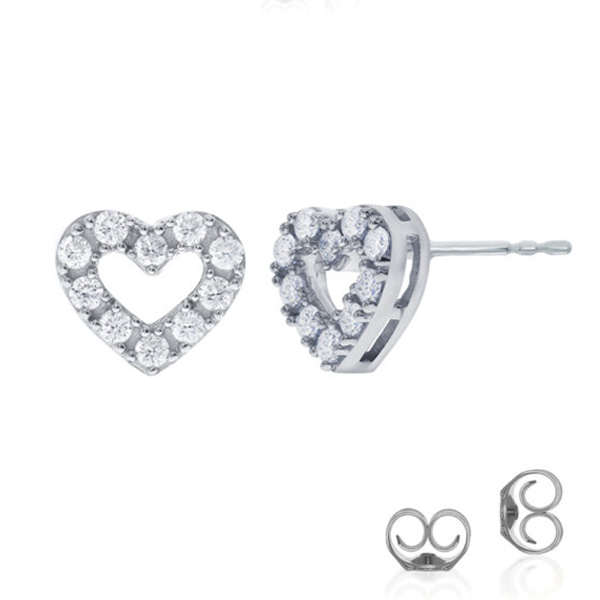 Adorable-Heart-Shaped-Lab-Created-Diamond-Earrings-1-3-Ct-Tw