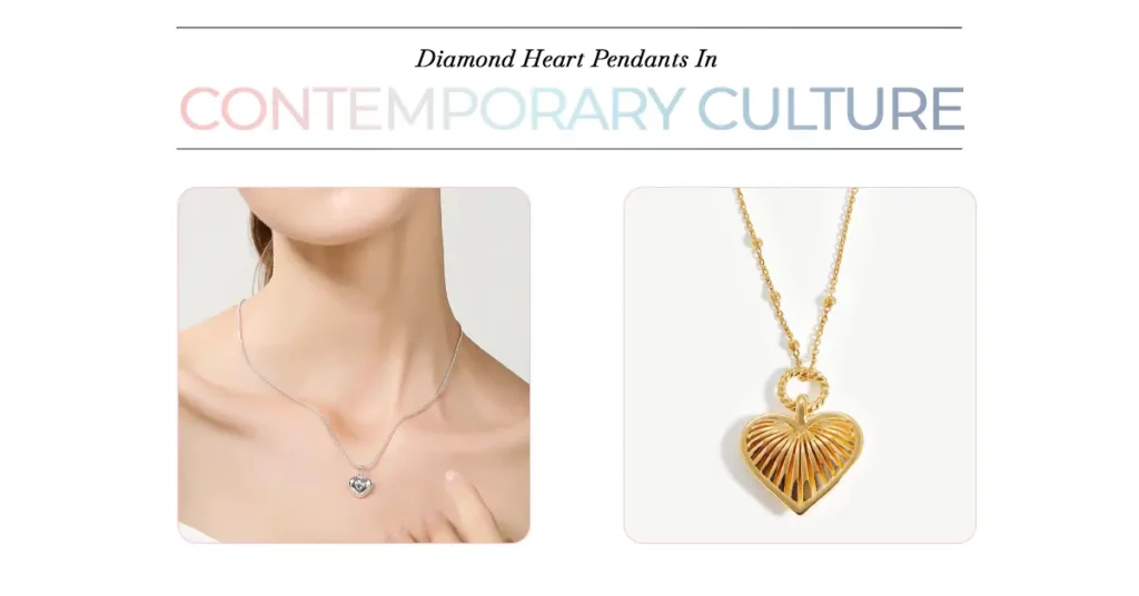 Diamond Heart Pendants In Contemporary Culture