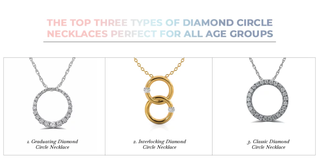 The Top Three Types Of Diamond Circle Necklaces Perfect For All Age Groups