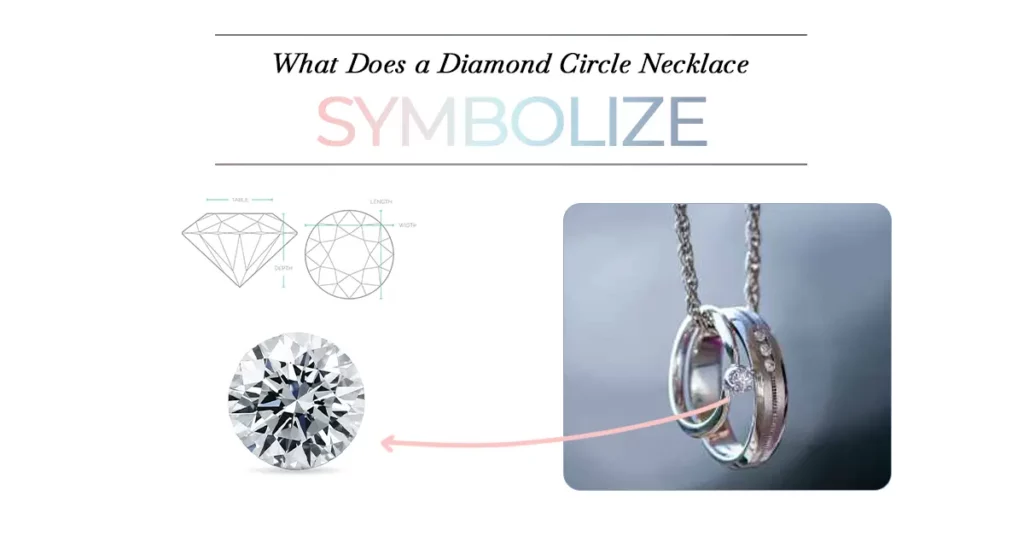 What Does a Diamond Circle Necklace Symbolize?