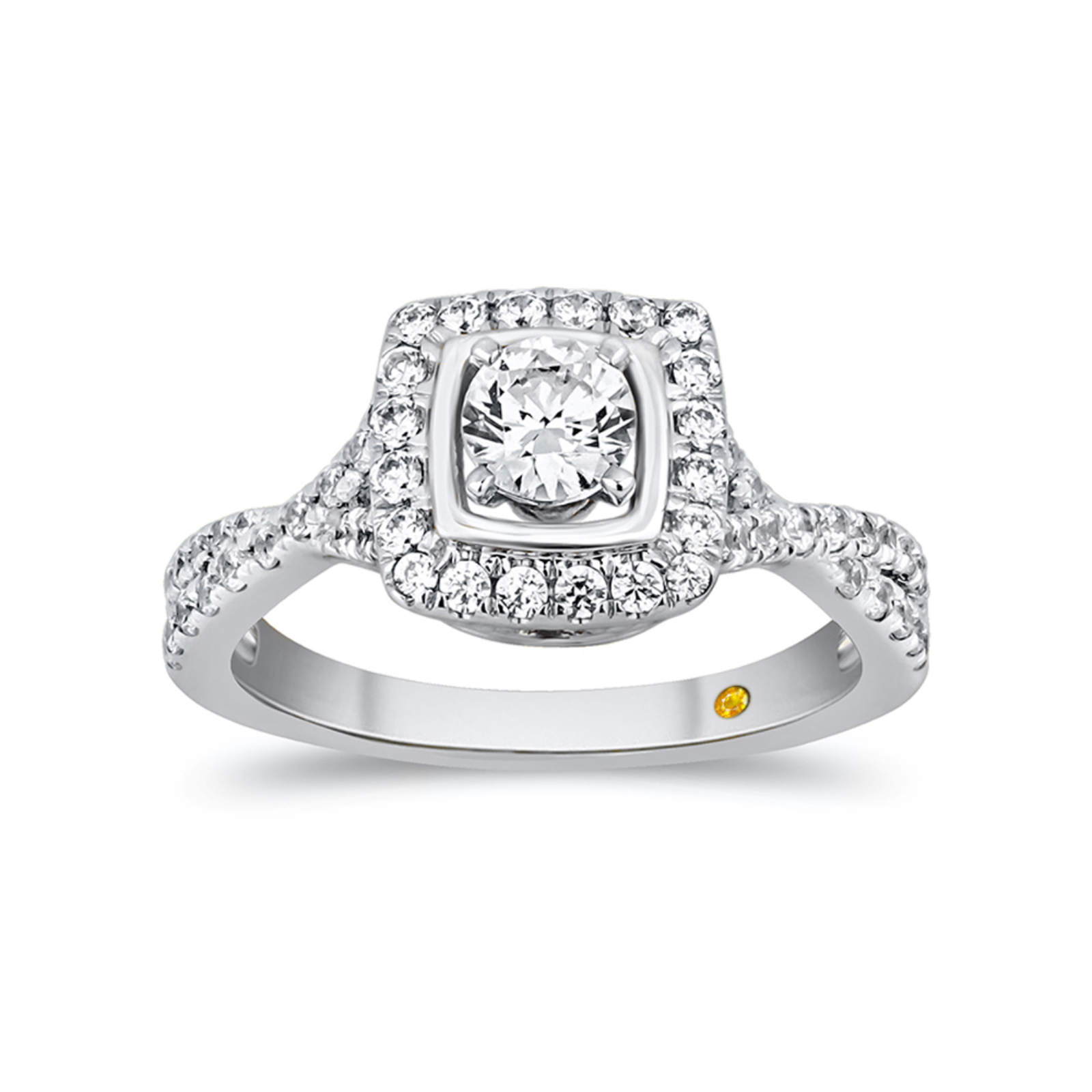 Lab Created Diamond Engagement Ring | Orra