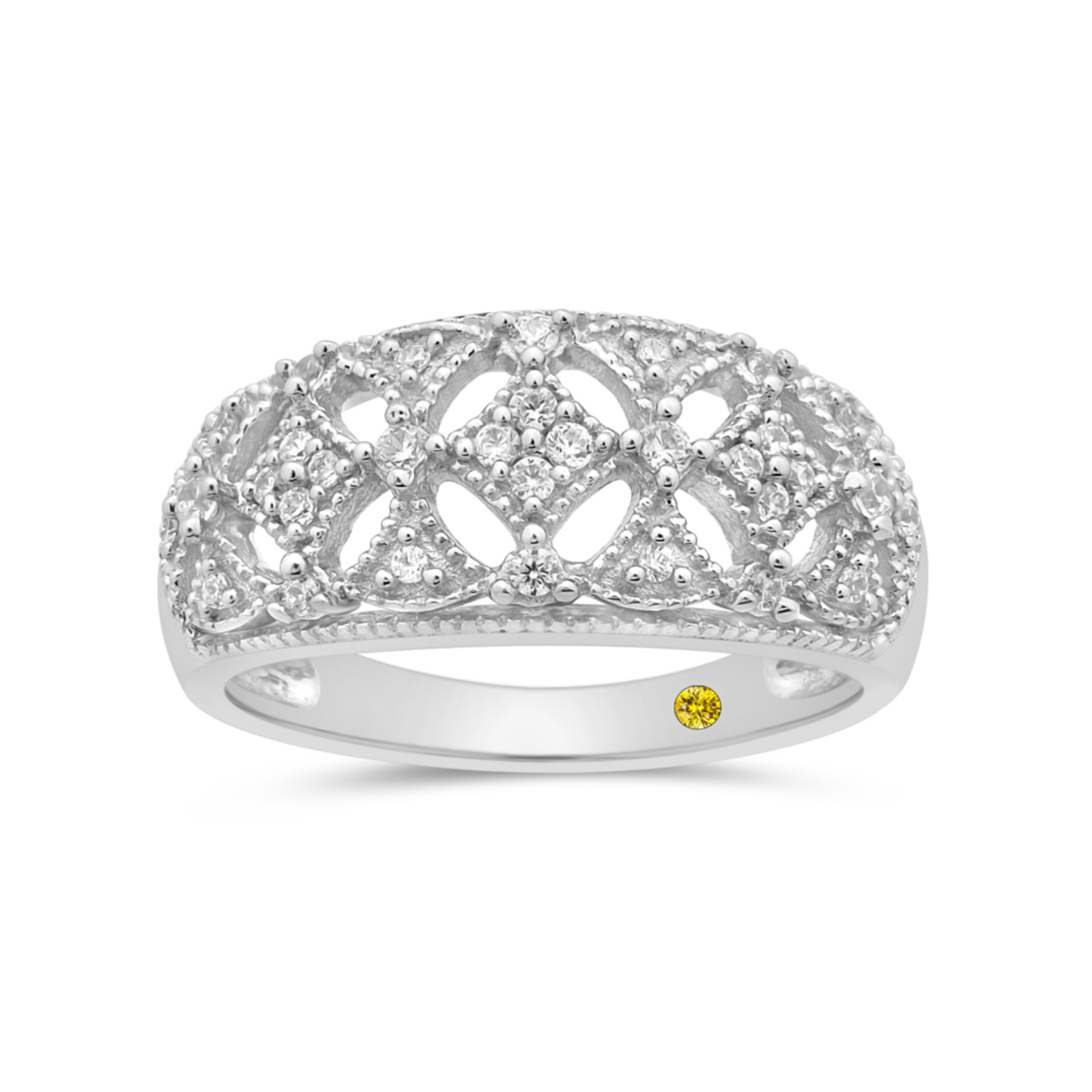 Vintage Inspired Lab Created Diamond Ring (1/4 ct. tw.)