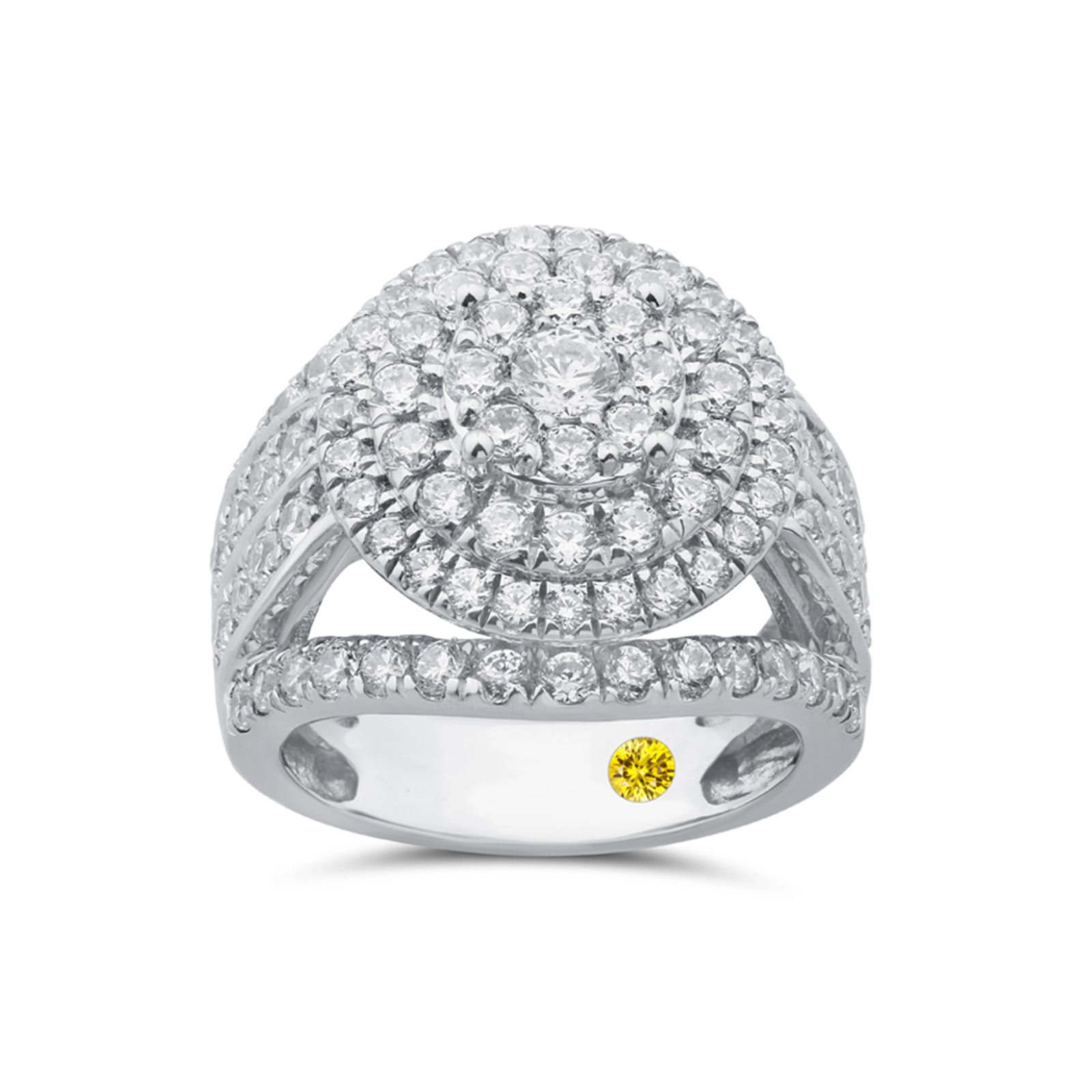 Magnificent Lab Created Diamond Cocktail Ring (3 ct. tw.) | Bine