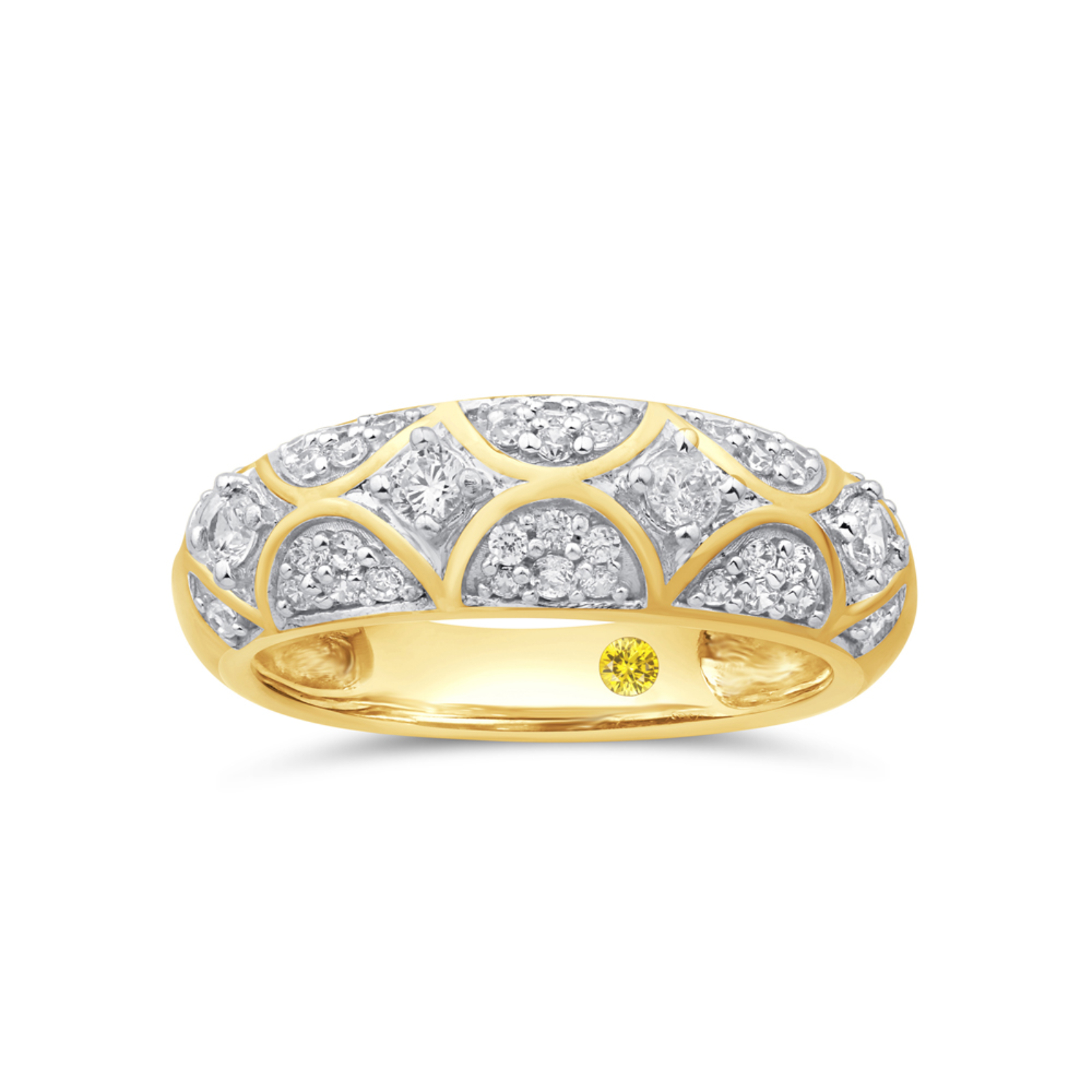 Lab Created Diamond Anniversary Ring (1/2 ct. tw.) | Poppy