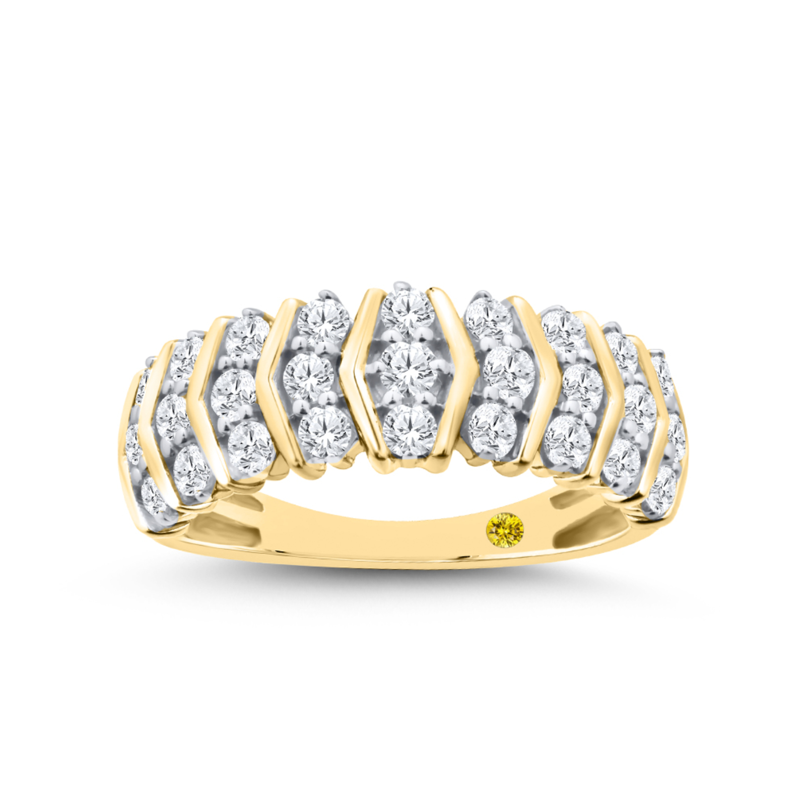 Lab Created Diamond Anniversary Band Ring (1 ct. tw.) | Mia