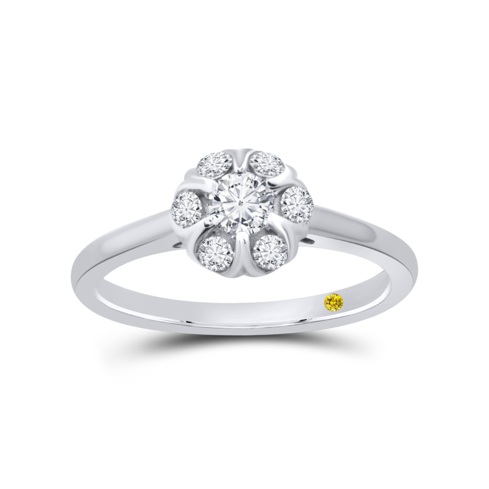 Floral Inspired Lab Grown Diamond Ring (1/2 ct. tw.) | Cary