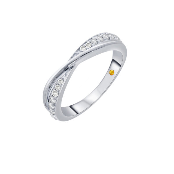 Lab Created Diamond Anniversary Ring