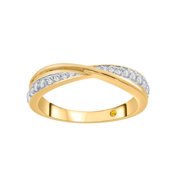 Lab Created Diamond Anniversary Ring