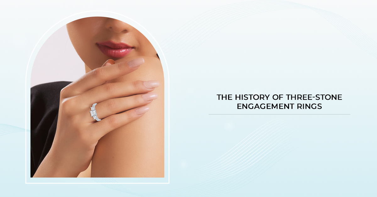 Pink Sapphire Emerald Cut Three Stone Engagement Ring from Black Diamonds  New York