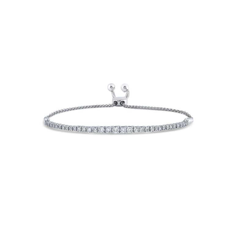 Lab Grown Graduating Diamond Bolo Bracelet