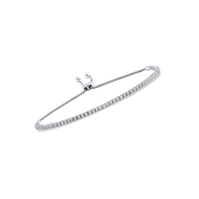 Classic Lab Grown Diamond Bolo Bracelet
