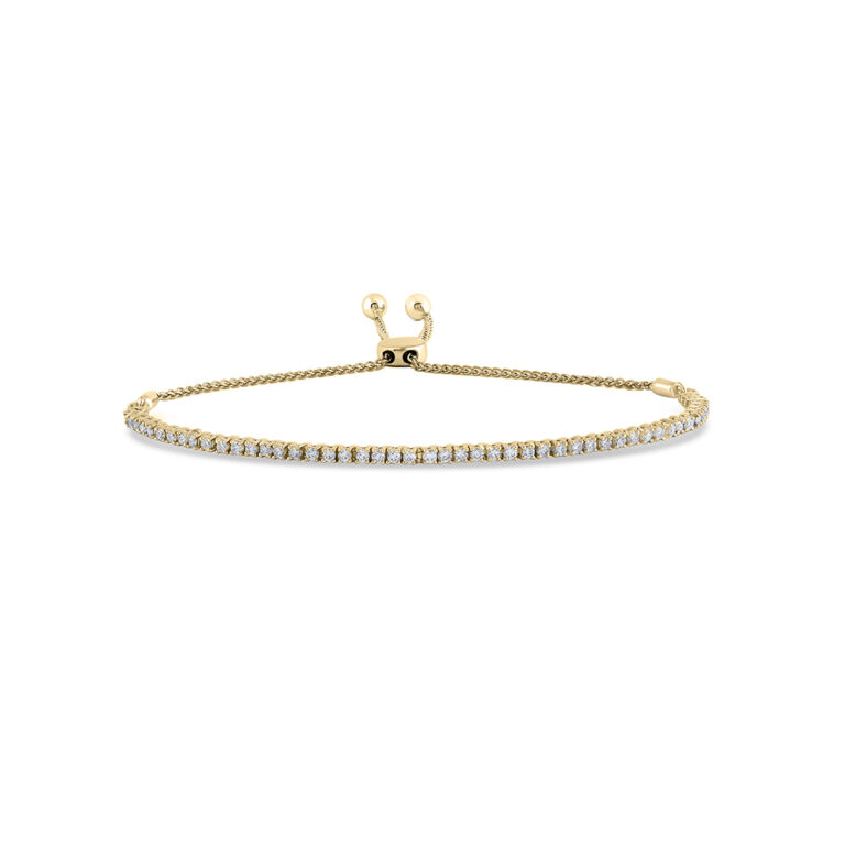 Classic Lab Grown Diamond Bolo Bracelet