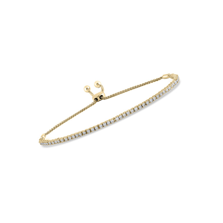 Classic Lab Grown Diamond Bolo Bracelet