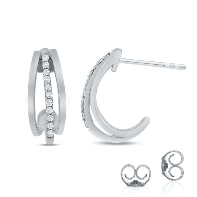 Pear Shaped Dangling Lab Diamond Earrings
