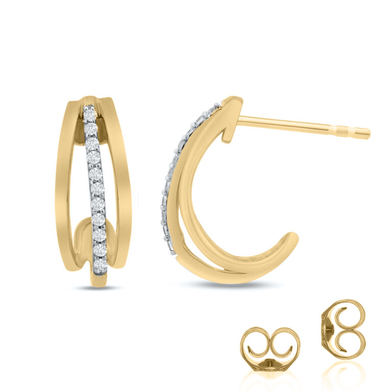 Pear Shaped Dangling Lab Created Diamond Earrings
