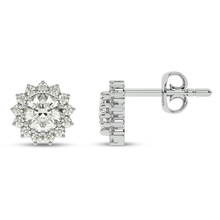 Sunfire Lab Grown Diamond Stud Earrings