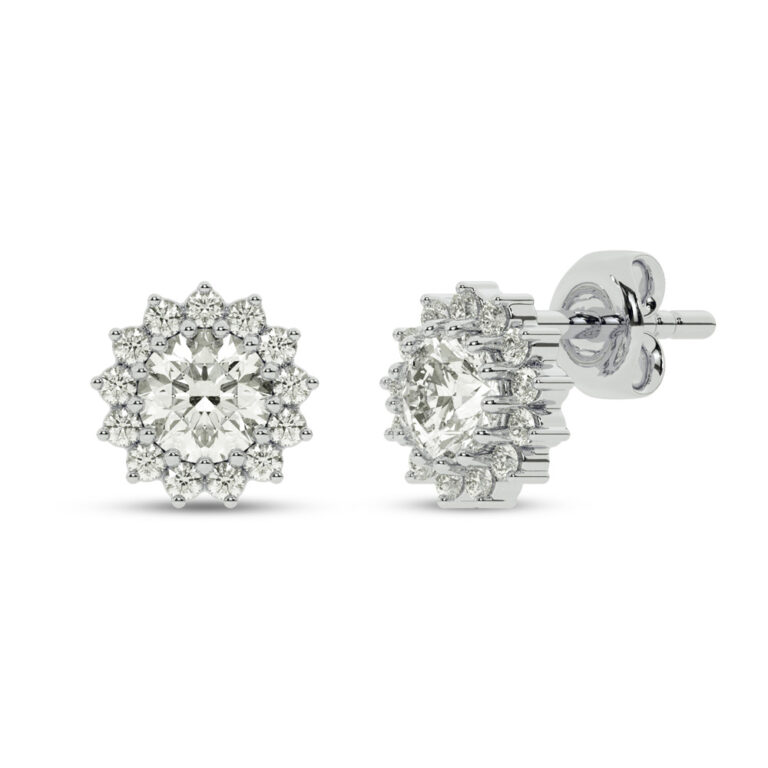 Sunfire Lab Grown Diamond Stud Earrings