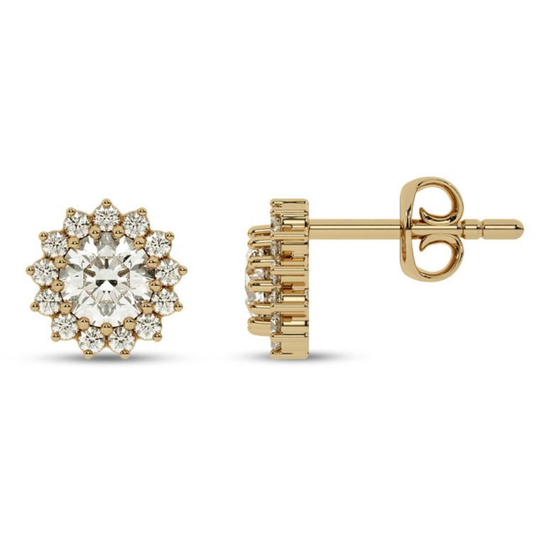 Sunfire Lab Grown Diamond Stud Earrings