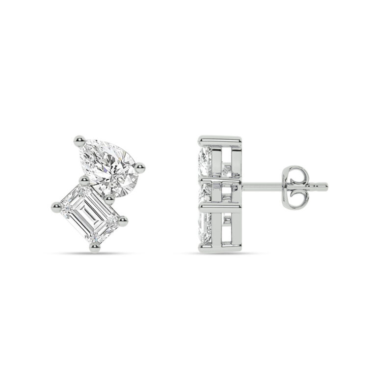 Destined Embrace Lab Diamond Earrings