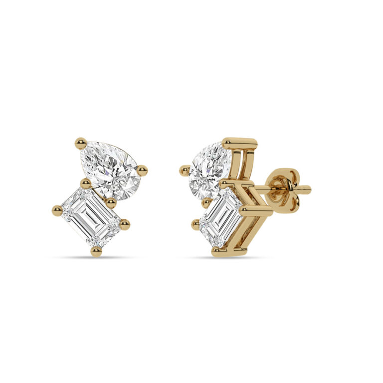 Destined Embrace Lab Diamond Earrings