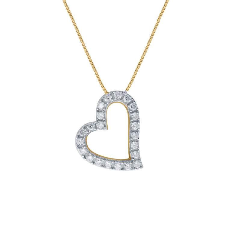 Lab Grown All Heart Diamond Necklace