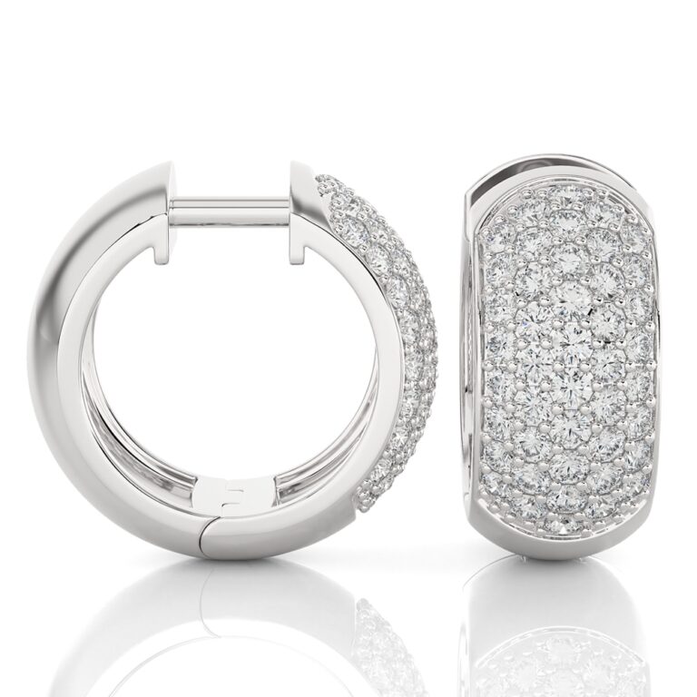 Luxe Lab Grown Diamond Huggie Earrings