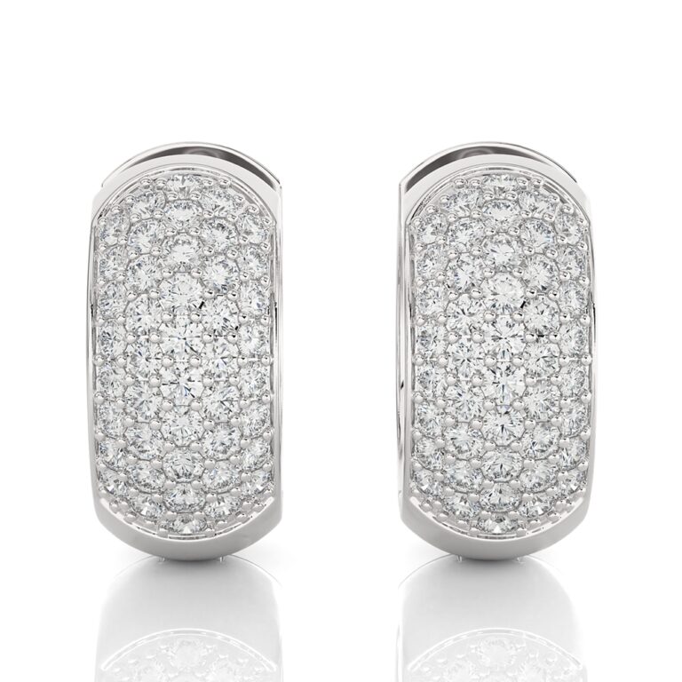 Luxe Lab Grown Diamond Huggie Earrings