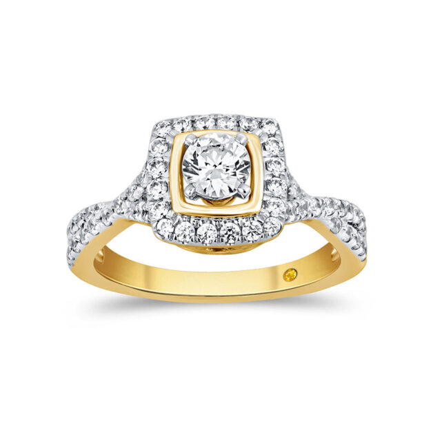 18K Yellow Gold 1 CT. TW._1