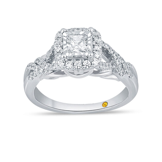 18K White Gold 7/8 CT. TW._1