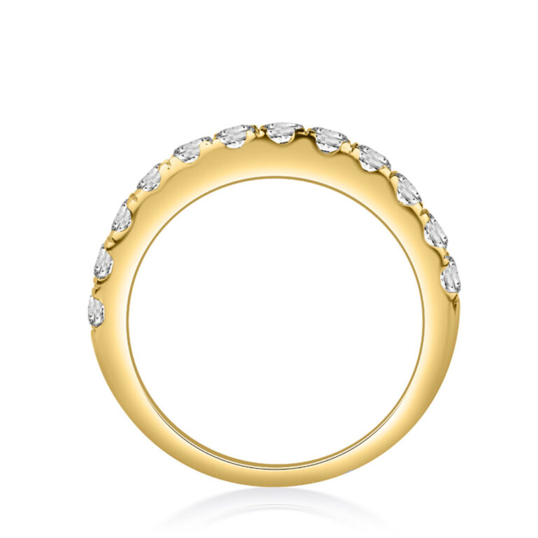 Cadiz Pavé Set Lab Grown Diamond Ring