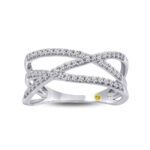 Lab Grown Diamond Crossover Ring-1/3 ct. tw.-18K White Gold_1
