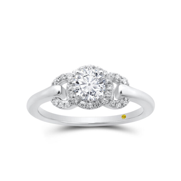 Illusion Three Stone Lab Grown Diamond Ring-5/8 ct. tw.-18K White Gold_1