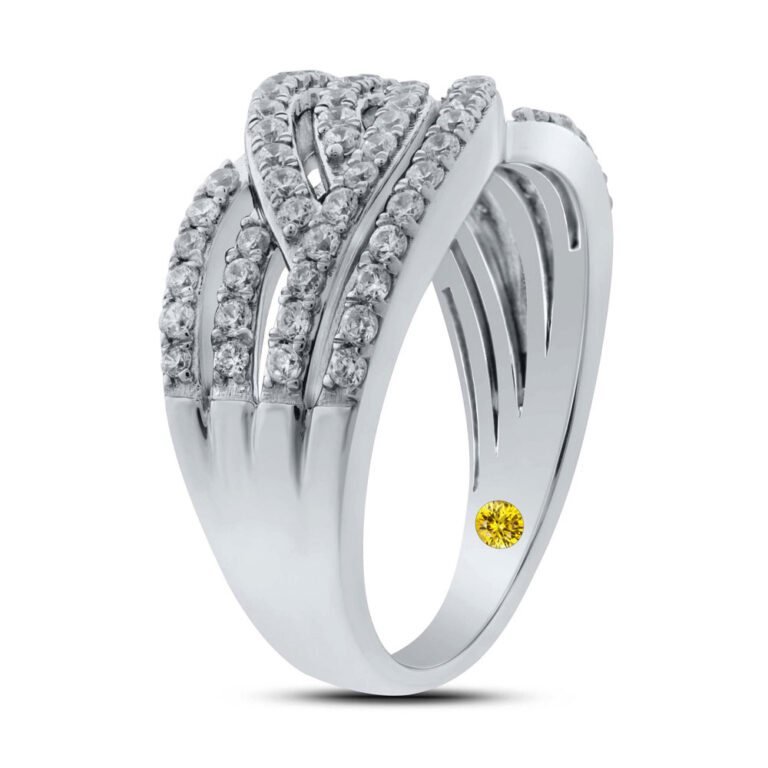 Story Lab Grown Interwoven Diamond Ring