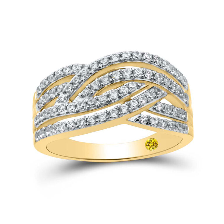 Story Lab Grown Interwoven Diamond Ring
