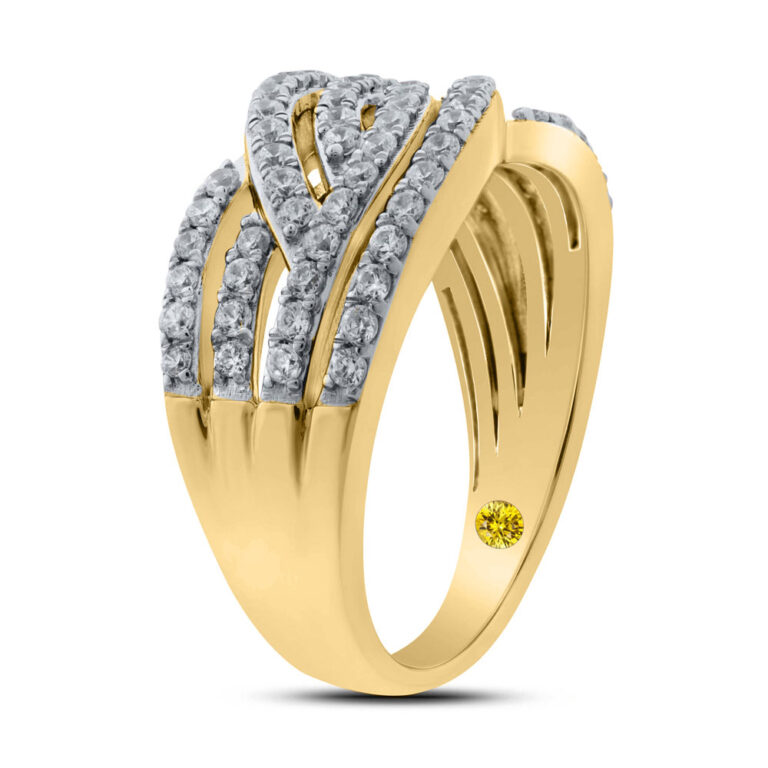 Story Lab Grown Interwoven Diamond Ring