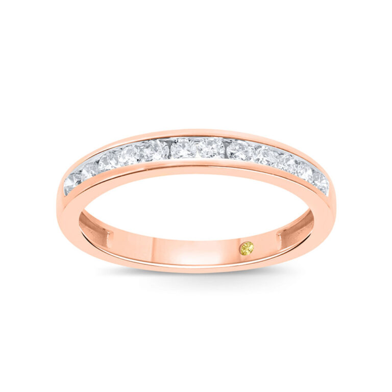 Jaipur Channel Set Lab Grown Diamond Ring