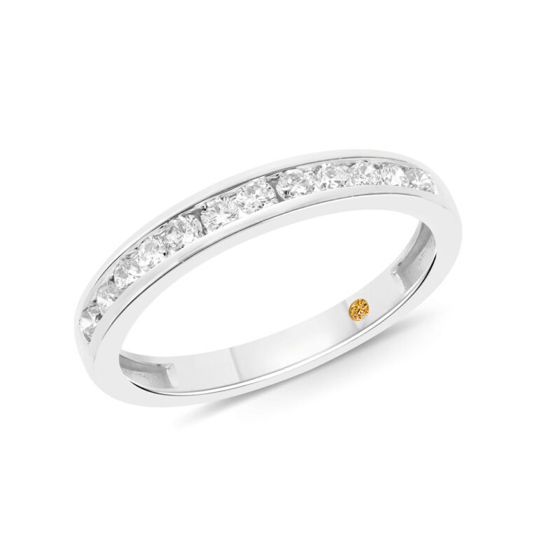 Jaipur Channel Set Lab Grown Diamond Ring