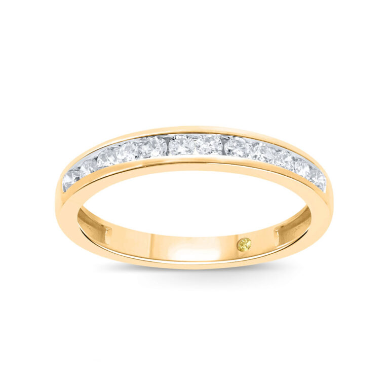 Jaipur Channel Set Lab Grown Diamond Ring