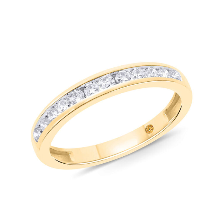 Jaipur Channel Set Lab Grown Diamond Ring