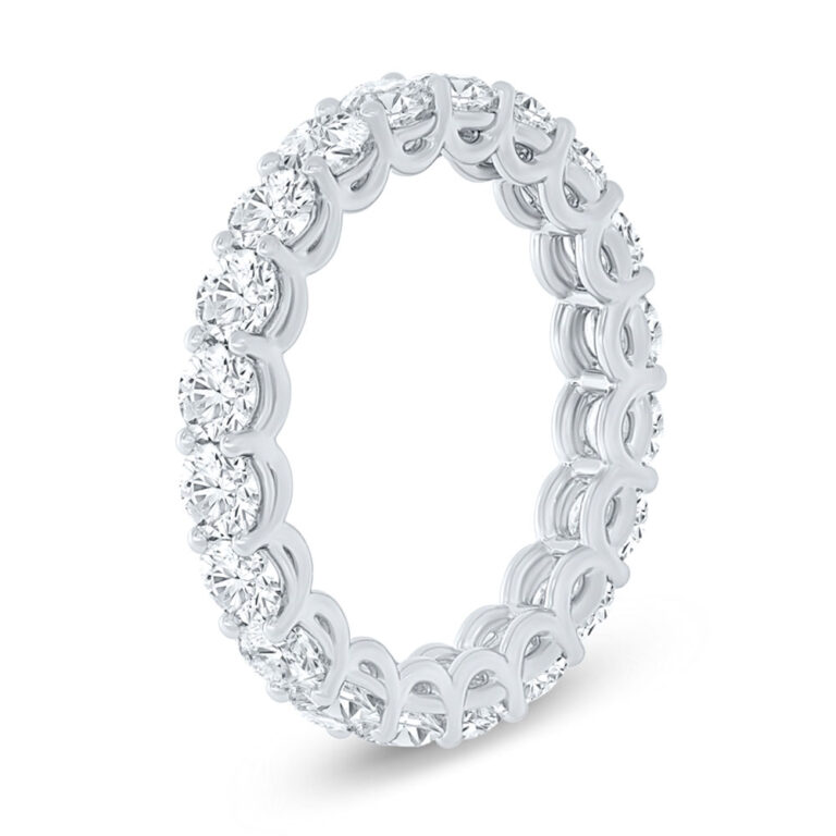 Riviere Lab Grown Round Diamond Eternity Ring