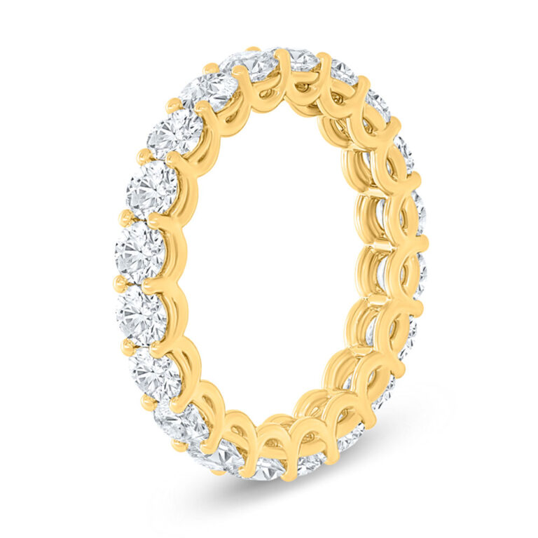 Riviere Lab Grown Round Diamond Eternity Ring