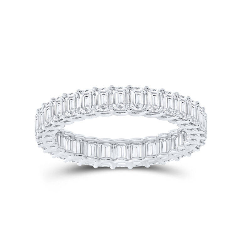 Riviere Lab Grown Round Diamond Eternity Ring