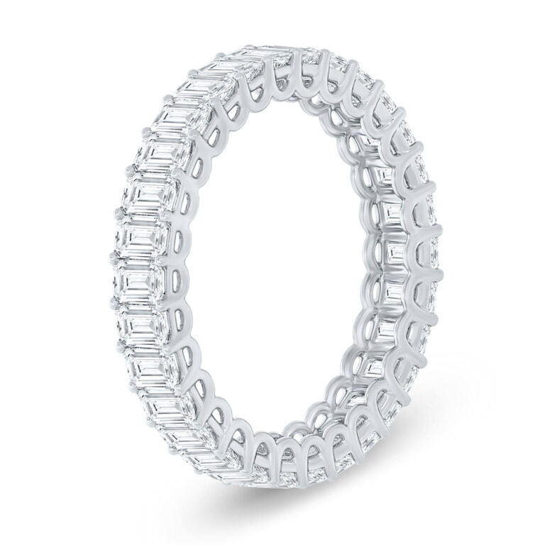 Riviere Lab Grown Round Diamond Eternity Ring